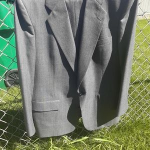 Christian Dior 2pc Suit Men's Blazer Gray